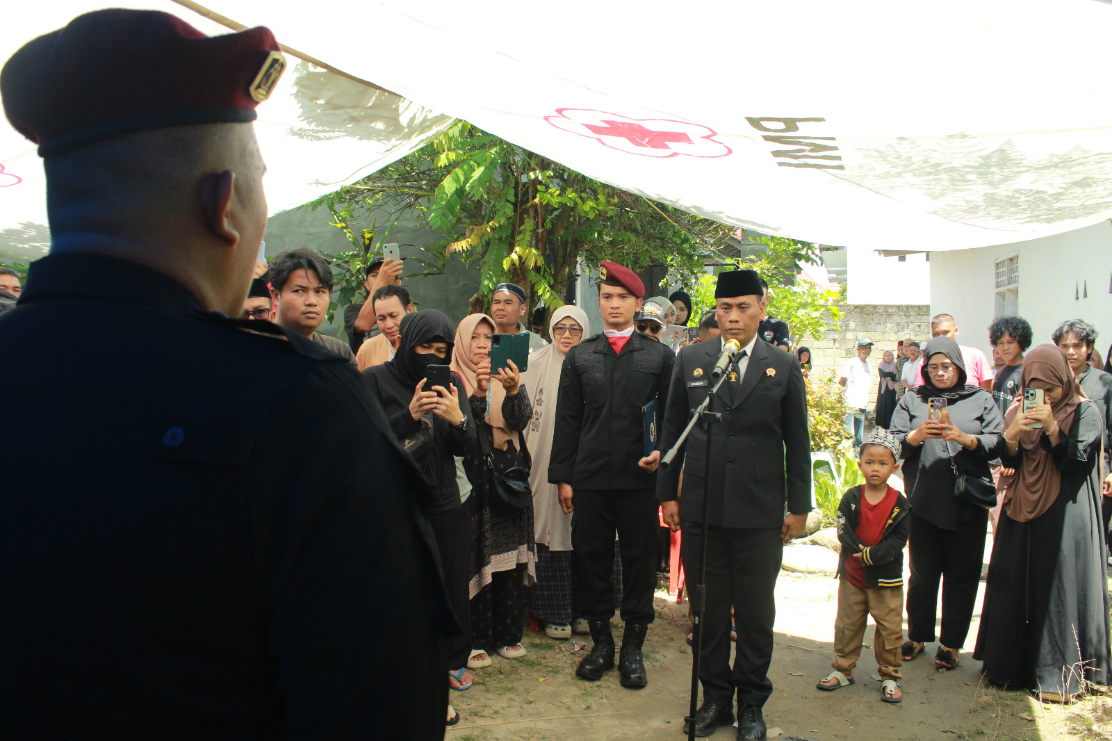 Rutan Masamba Gelar Upacara Kedinasan Penghormatan Terakhir untuk Almarhum Jamir