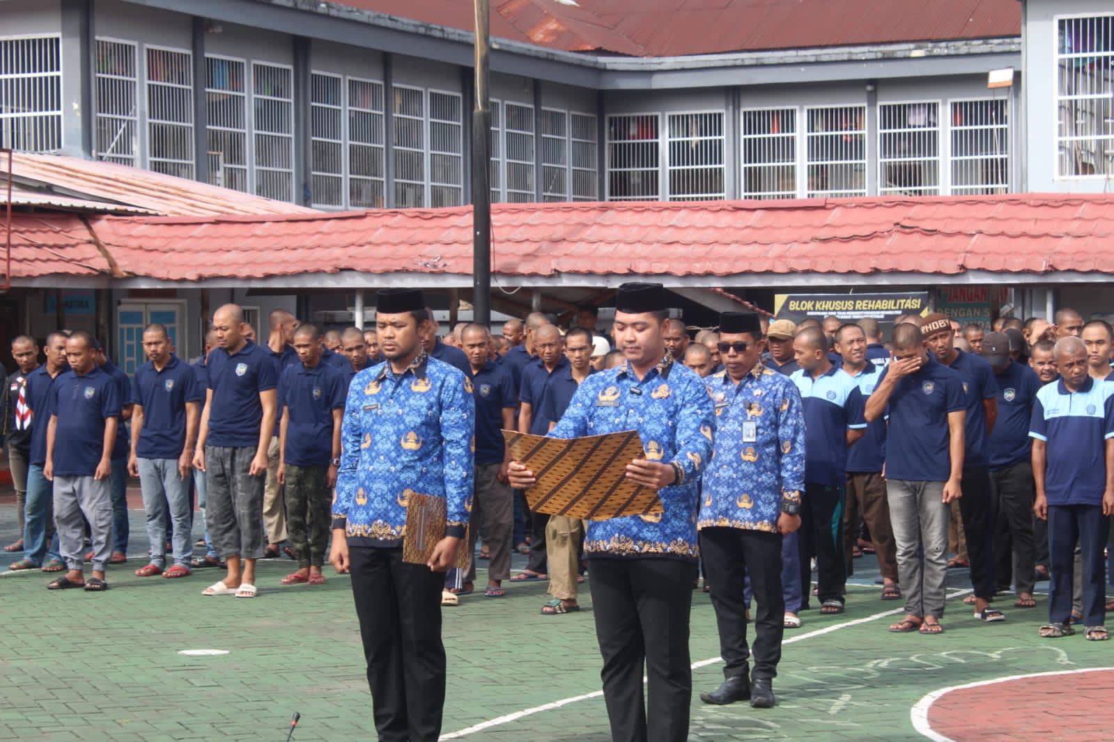 Pahlawanku, Teladanku: Lapas Narkotika Sungguminasa Gelar Upacara Hari Pahlawan 2025