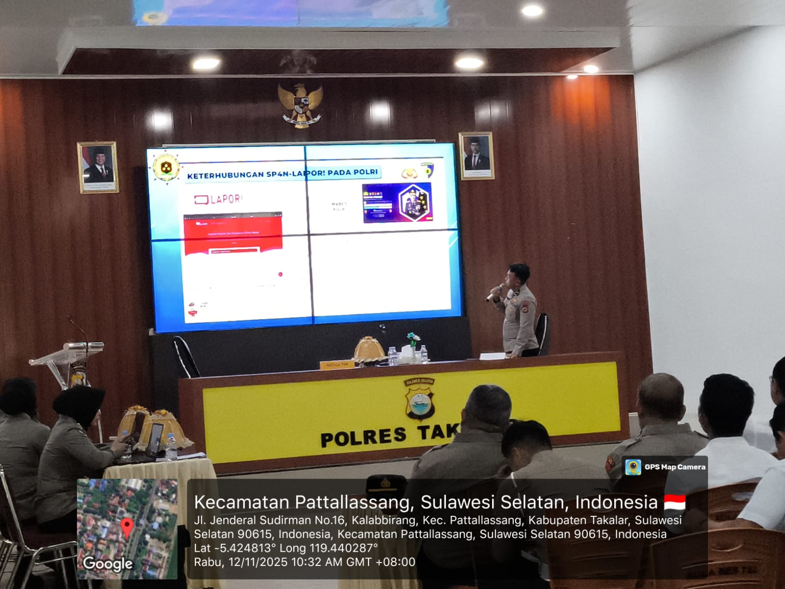 Siwas dan SiPropam Polres Takalar Dorong Transparansi Melalui Sosialisasi WBS dan SP4N-LAPOR!