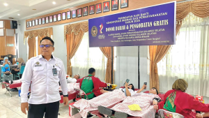 Semarak Hari Bakti Imigrasi dan Pemasyarakatan Ke-1, Lapas Narkotika Sungguminasa Turut Galang Aksi Kemanusiaan