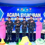 Kapolda Sulsel Hadiri Syukuran HUT Ke-80 Korps Brimob Polri di Makosat Brimob Polda Sulsel
