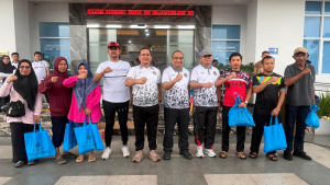 Rangkaian HUT Kementerian Imigrasi dan Pemasyarakatan: Rutan Makassar ikut Kegiatan Bantuan Sosial