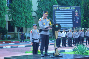 Kapolda Sulsel Pimpin Apel Gelar Pasukan Operasi Zebra Pallawa 2025