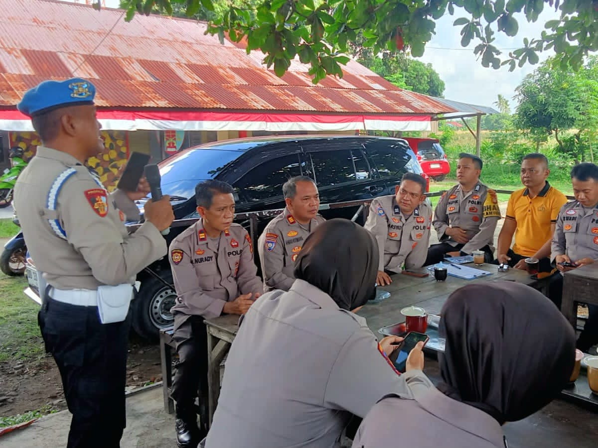 Propam Polres Takalar Ingatkan Personel Polsek Mapsu: Hindari Gaya Hidup Hedon Demi Jaga Marwah Institusi