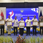 Lapas Kelas IIB Maros Hadiri Tasyakuran Hari Bakti Kemenimipas di Makassar, Raih Penghargaan Mitra Strategis