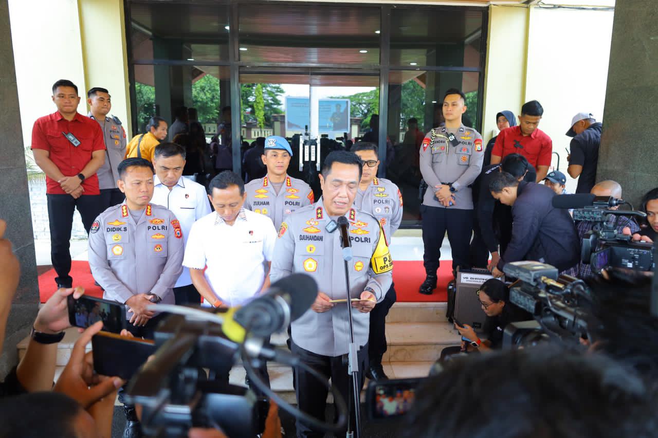 Kapolda Sulsel Sampaikan Perkembangan Penanganan Kerusuhan Kelompok di Kecamatan Tallo