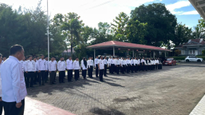 Lapas Narkotika Kelas IIA Sungguminasa Apel Pagi Di Ikuti Peserta Magang Batch 2 Yang Memberi Warna Tersendiri