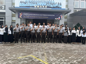 Rutan I Makassar Melaksanakan Pembukaan Program Pemagangan Nasional Diikuti 20 Peserta Magang