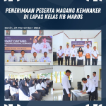 Energi Baru di Lapas Maros: 37 Peserta Magang Nasional Mulai Bertugas