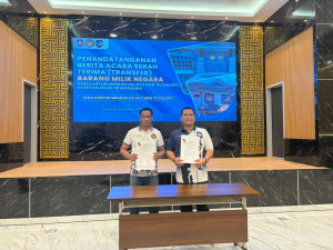 Langkah Nyata Perkuat Kolaborasi : Rutan Masamba Terima Hibah BMN dari Kanim Palopo