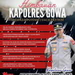 Kapolres Gowa Ingatkan Warga Waspada Cuaca Ekstrem, Minta Tetap Pantau Informasi Resmi