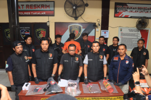 Sat Reskrim Polres Takalar Ungkap Kasus Curas, Total Uang Barang Bukti Capai Rp.643 Juta Lebih
