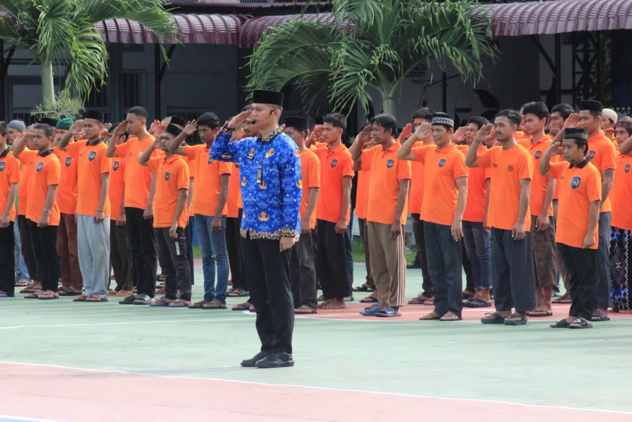 Rutan Kelas 1 Makassar Melaksanakan Upacara HUT Korpri ke 54