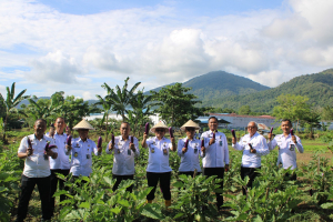 Gelar Panen Raya dan Pemberian Pakan Ikan di Area SAE, Lapas Palopo Komitmen Perkuat Program Ketahanan Pangan