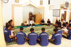 Peserta Magang Asah Kemampuan Baca Al-Qur’an Warga Binaan Rutan Pangkep