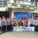 Wujud Rasa Syukur HUT ke-78 Reserse Polri, Sat Reskrim Polres Takalar Gelar Bakti Sosial di Panti Asuhan