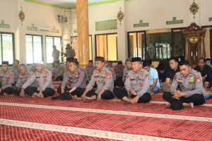 Polres Takalar Gelar Binrohtal, Perkuat Iman dan Integritas Personel