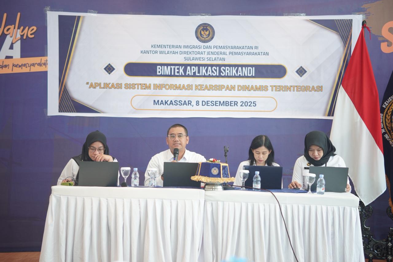 Penguatan Kompetensi: Pegawai Rutan Makassar Hadiri Bimtek Kehumasan dan SRIKANDI