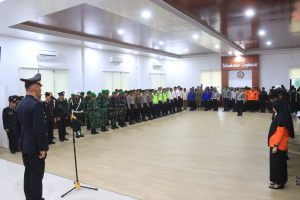 Peringatan Hari Bela Negara ke-77 Dirangkaikan Apel Gelar Pasukan Operasi Lilin 2025, Polres Takalar Siap Amankan Nataru