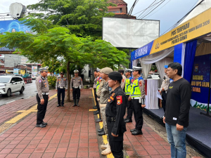 Apel Kesiapan Pos Terpadu, Polres Gowa dan Instansi Terkait Siap Beri Pelayanan Nataru