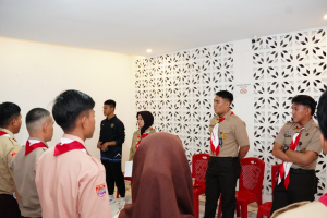 Pembinaan Kepramukaan Terus Berlanjut, Warga Binaan Rutan Pangkep Jalani Ujian SKU Pandega