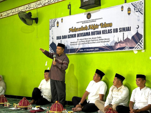 Rutan Sinjai Gelar Muhasabah Akhir Tahun, Perkuat Iman dan Kebersamaan
