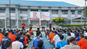 Kepala Lapas Palopo Berikan Pengarahan Awal Tahun kepada Warga Binaan