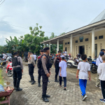 Polres Takalar Amankan Gerak Jalan Sehat Semarak Mukerda XI DPD Wahda Islamiyah