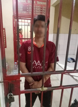 Unit Resmob Polda Sulsel Amankan Pelaku Pencurian dengan Kekerasan terhadap Sopir Taksi Online