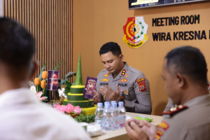 Kapolres Gowa Hadiri Syukuran Satintelkam dalam Rangka Hari Jadi Intelijen Polri ke-80