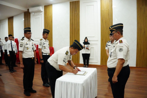 Awali Tahun 2026, Rutan Pangkep Laksanakan Penandatanganan Perjanjian Kinerja