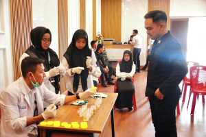 Rutan Pangkep Tingkatkan Pengawasan Lewat Tes Urine Petugas dan Warga Binaan