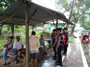 Patroli Dialogis Perintis Presisi, Sat Samapta Polres Takalar Imbau Keselamatan dan Kamtibmas