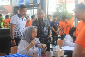 Rutan Makassar Gelar Pemeriksaan Urine Warga Binaan, Tegaskan Komitmen Berantas Peredaran Narkoba