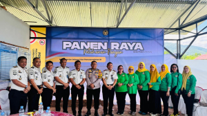 Lapas Palopo Ikuti Panen Raya Serentak Ketahanan Pangan Pemasyarakatan Nasional