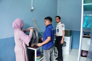 Rutan Pangkep Kembangkan Program Pembinaan Kemandirian Melalui Pengelolaan Jasa Laundry
