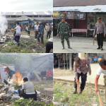 Kerja Bakti Bersama di Pasar Kapidi, Rutan Masamba Tunjukkan Kepedulian Lingkungan