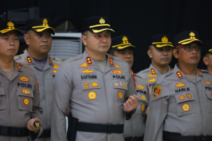 Kapolres Gowa Hadiri Sertijab Pejabat Utama dan Kapolres Jajaran Polda Sulsel