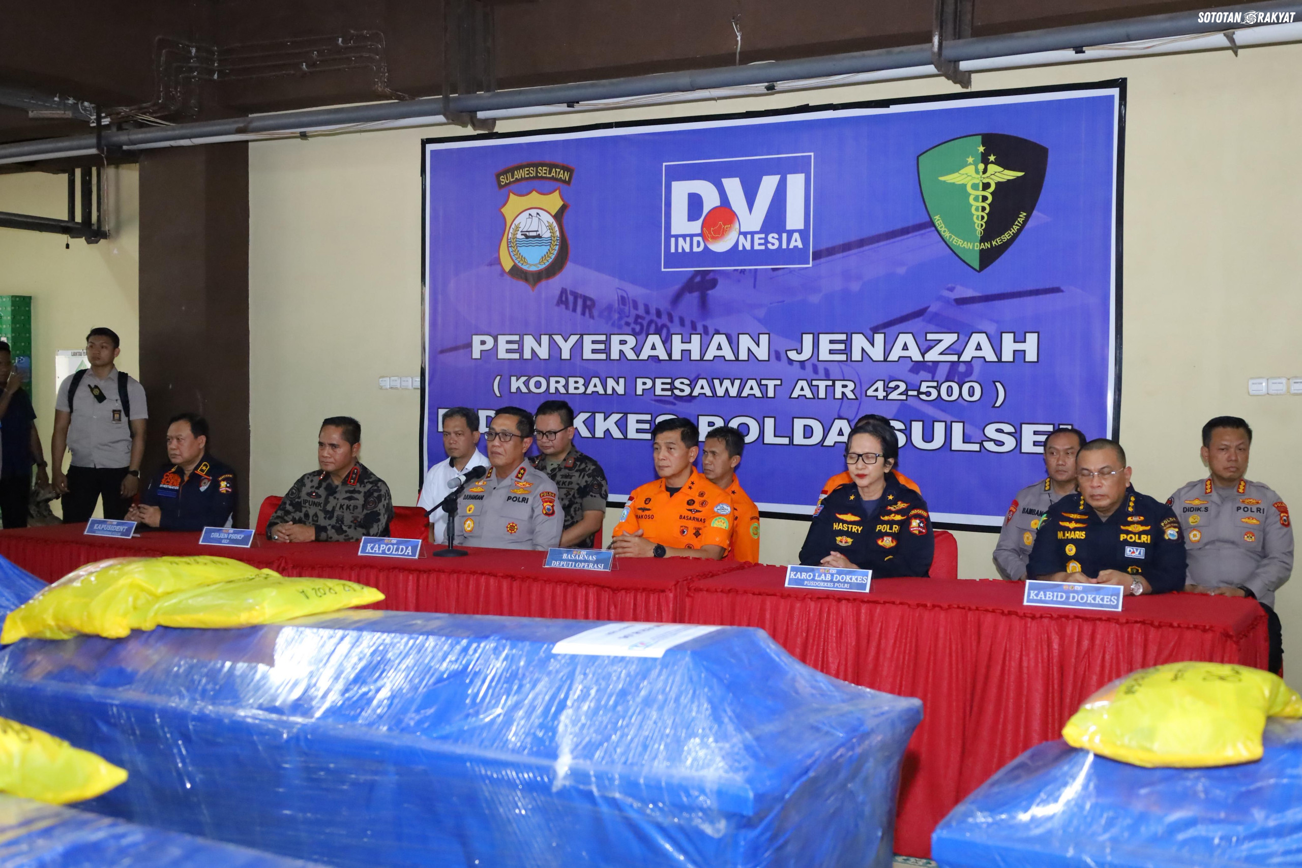 Seluruh Korban Pesawat ATR 42-500 Berhasil Diidentifikasi, Kapolda Sulsel Sampaikan Duka Mendalam