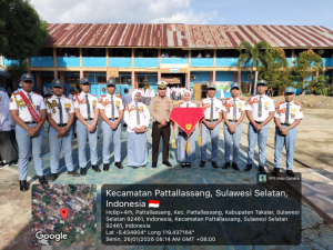 Kasat Lantas Polres Takalar Pimpin Police Goes To School, Ajak Pelajar Jadi Pelopor Keselamatan Berlalu Lintas