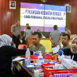 125 Personel Ikuti Pemeriksaan Kesehatan Berkala di Polres Takalar