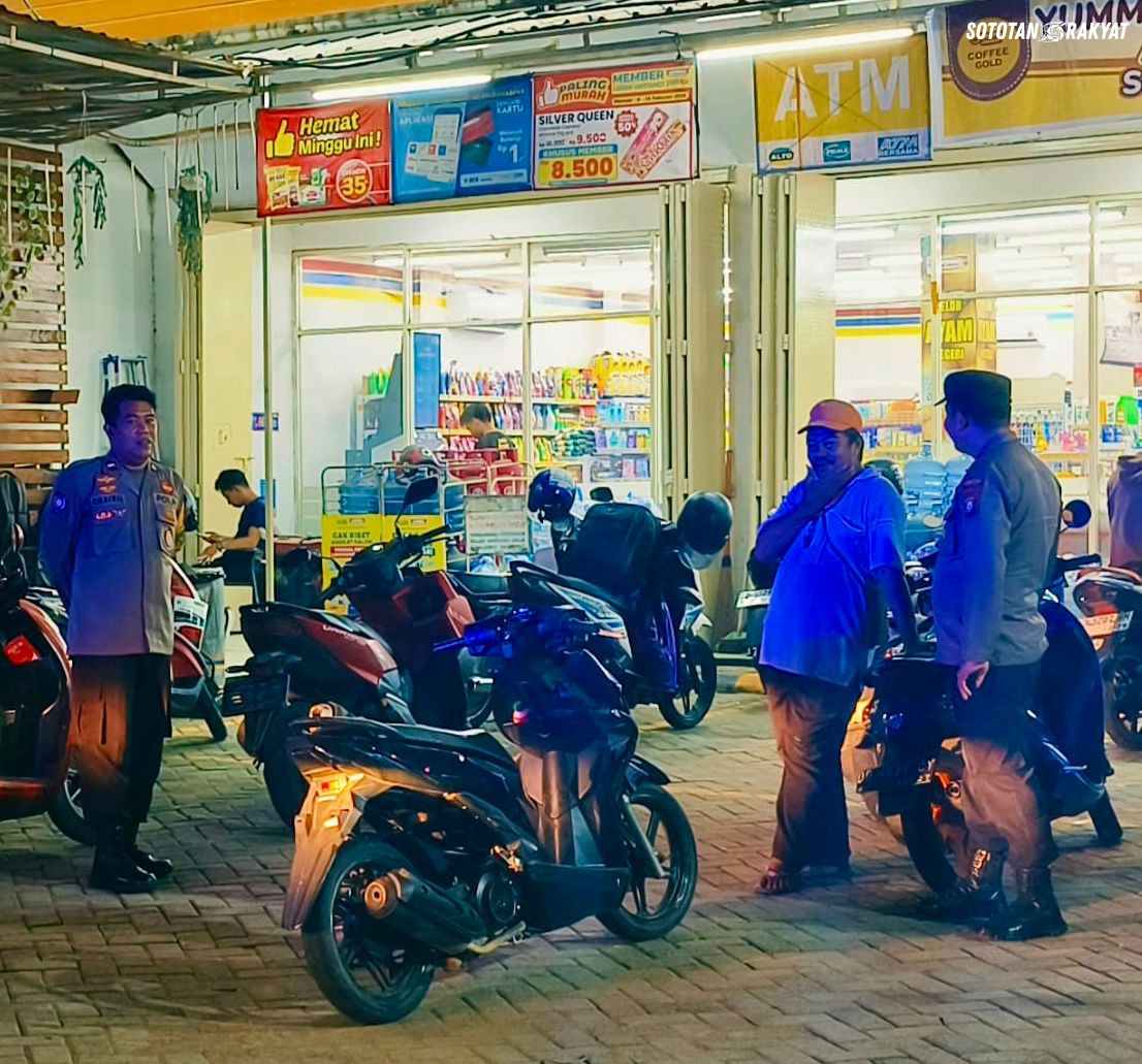 Polsek Mangarabombang Intensifkan Patroli Malam, Wujudkan Kamtibmas Kondusif